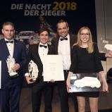 ADAC Sportgala 2018, Alexander Rath, Marijan Griebel, Lisa Stengl, Markus Drüge